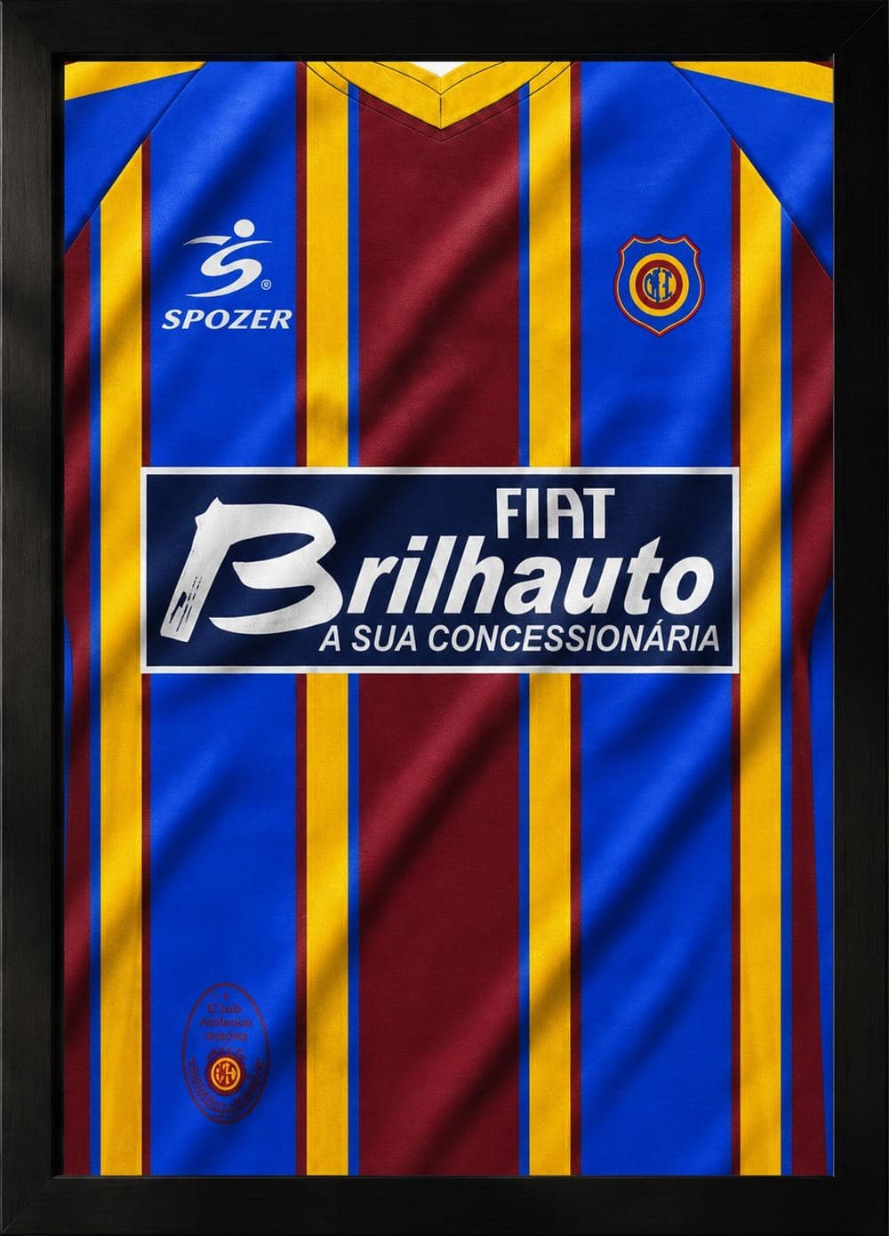 Quadro de camisa personalizada - frente